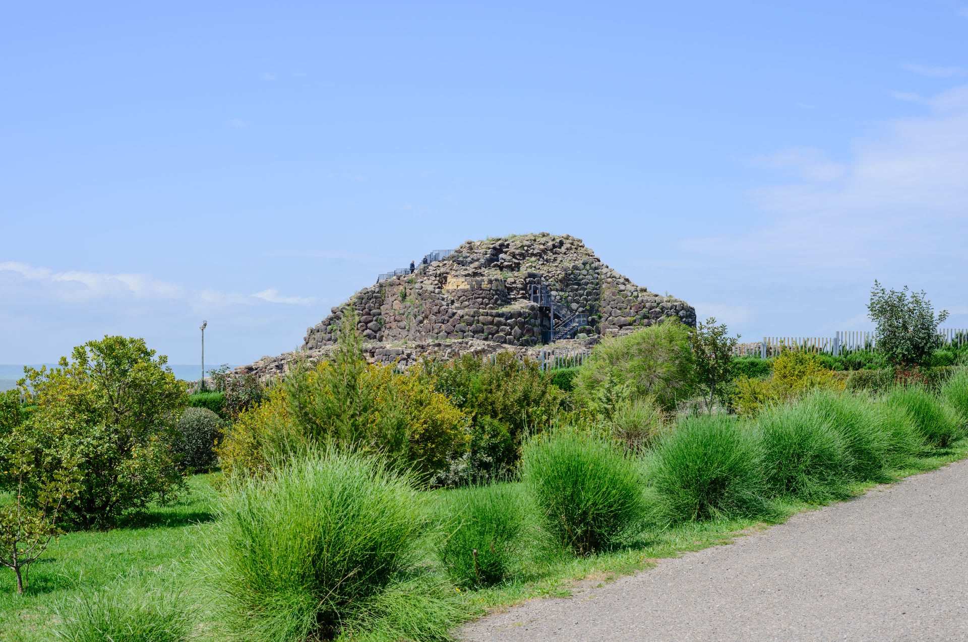 Su Nuraxi, the Nuragic tower complex at Barumini, Sardinia's only UNESCO-inscribed site