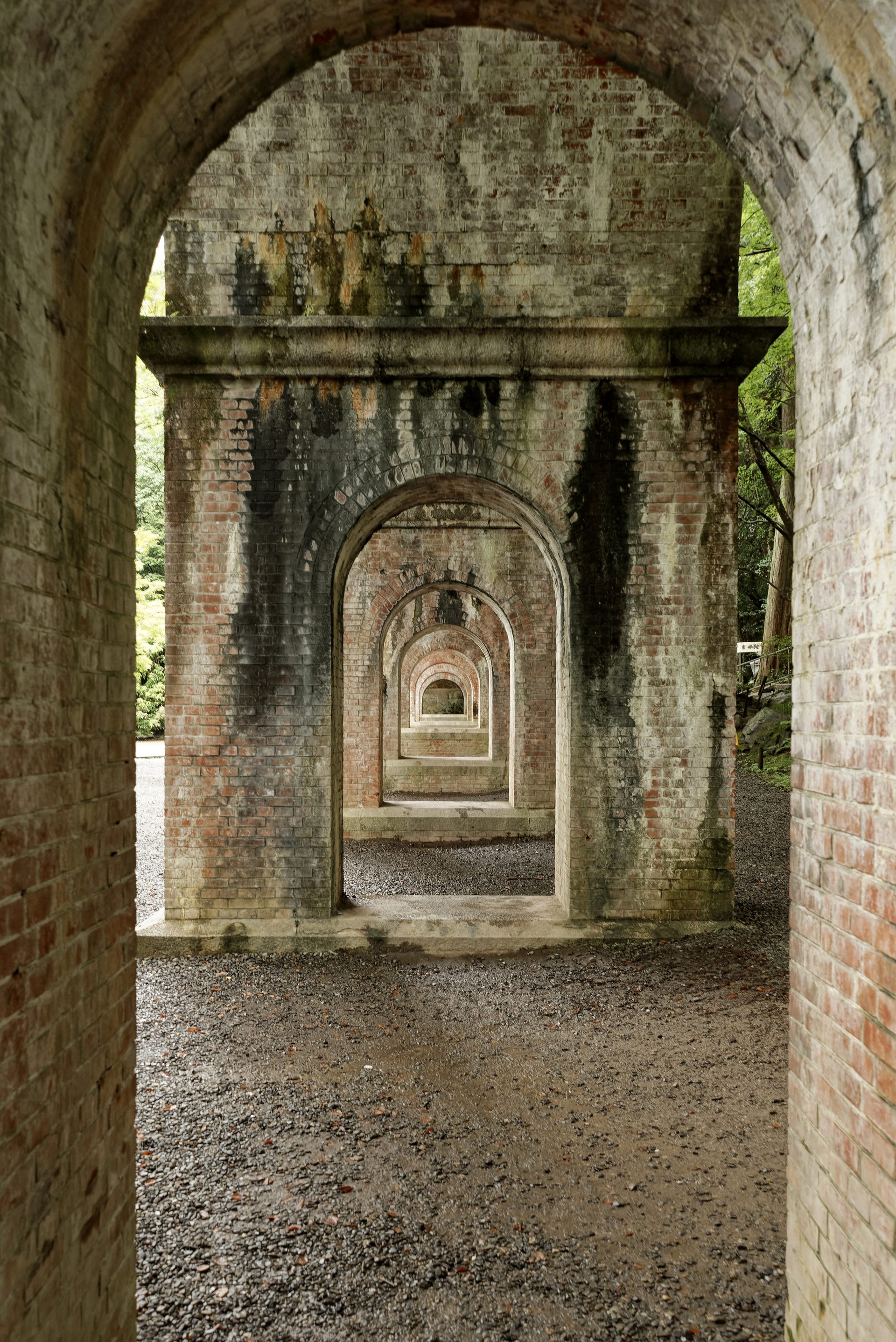 The brick Suirokaku aqueduct at Nanzen-ji