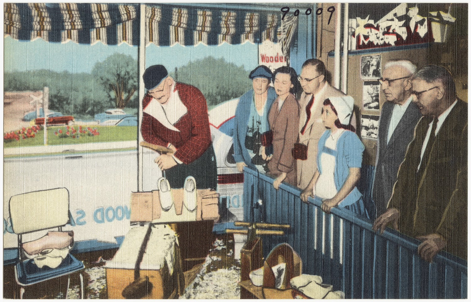Wooden shoes made at Holland, Michigan's historic wooden shoe factory