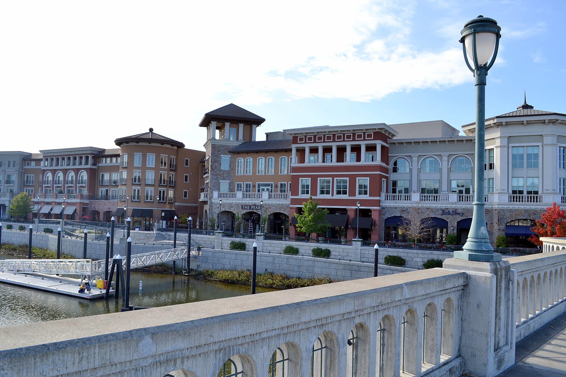 Downtown Napa seen from the Napa River