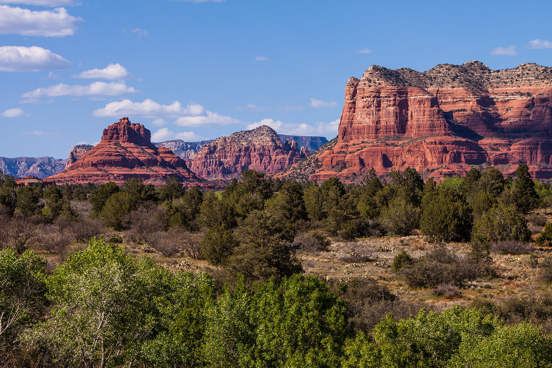 Bell Rock red rock formation, one of Sedona's commonly cited vortex sites