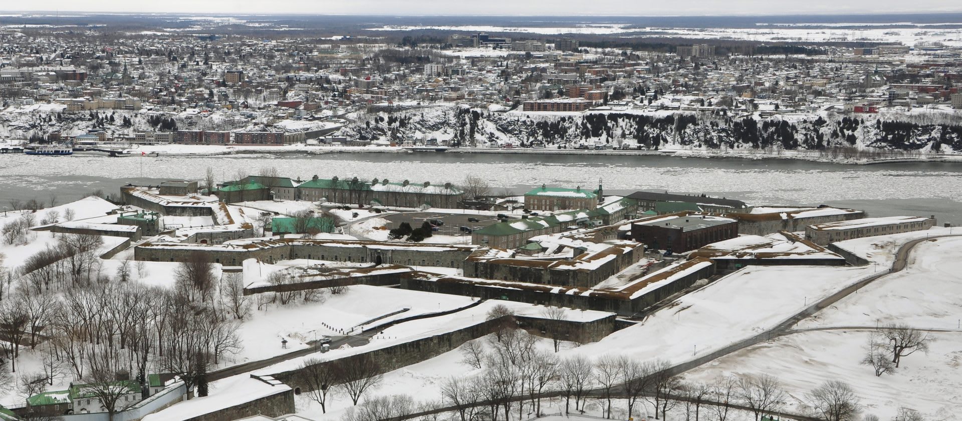 La Citadelle de Québec fortress walls