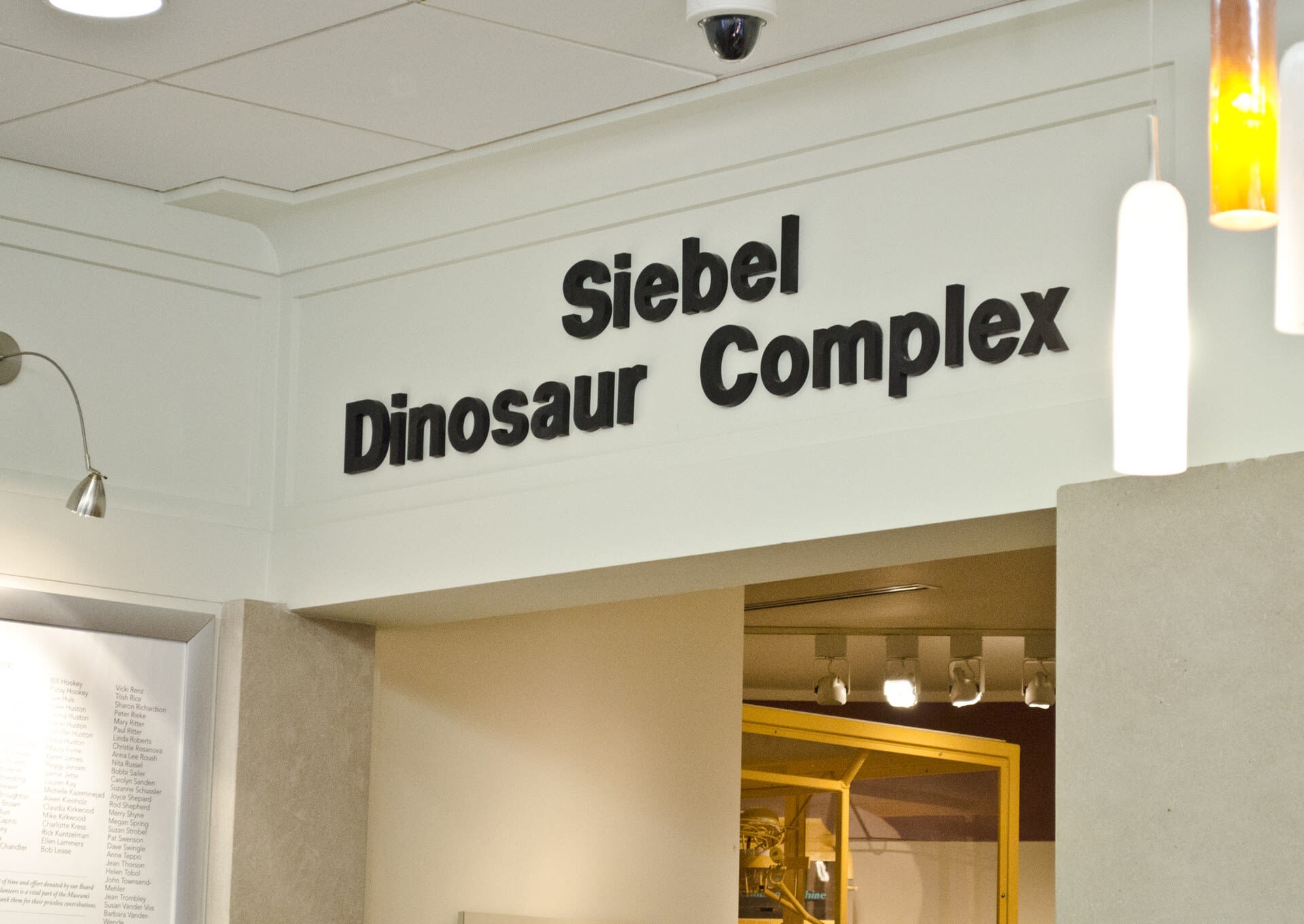 Dinosaur fossil exhibits in the Siebel Dinosaur Complex at the Museum of the Rockies