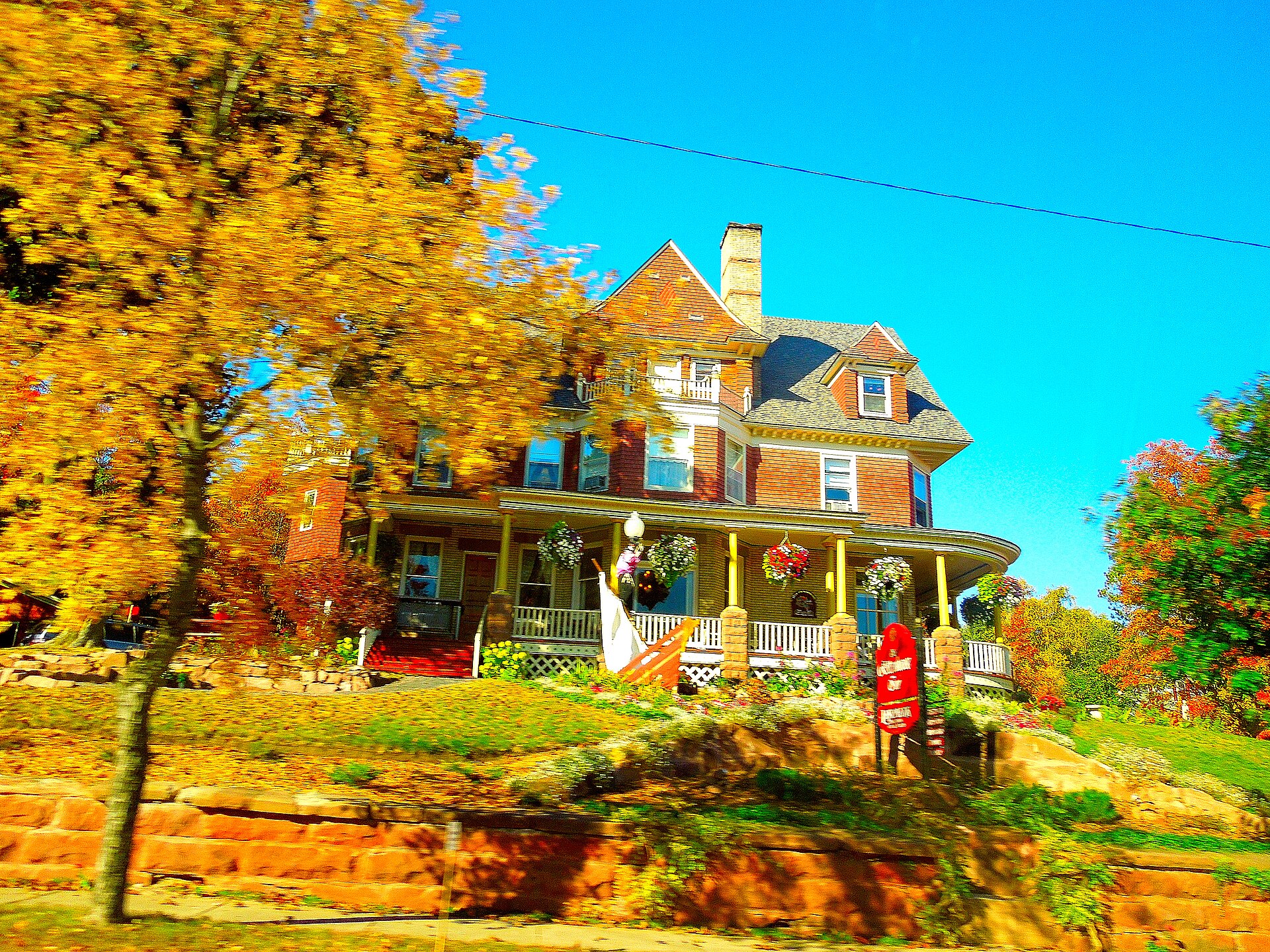 Victorian Old Rittenhouse Inn bed and breakfast in Bayfield, Wisconsin