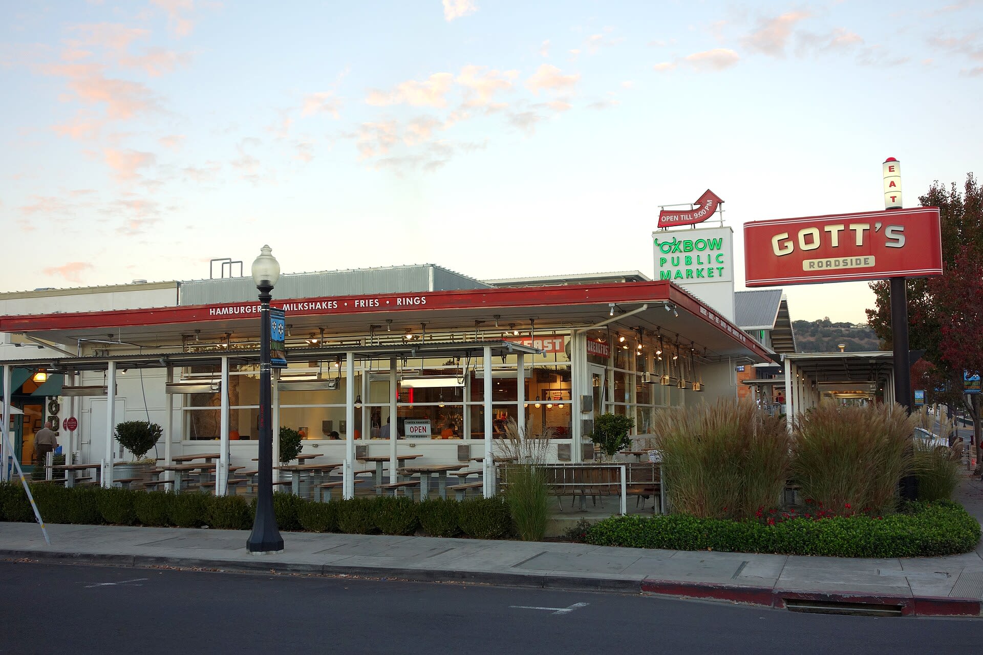 Oxbow Public Market in downtown Napa