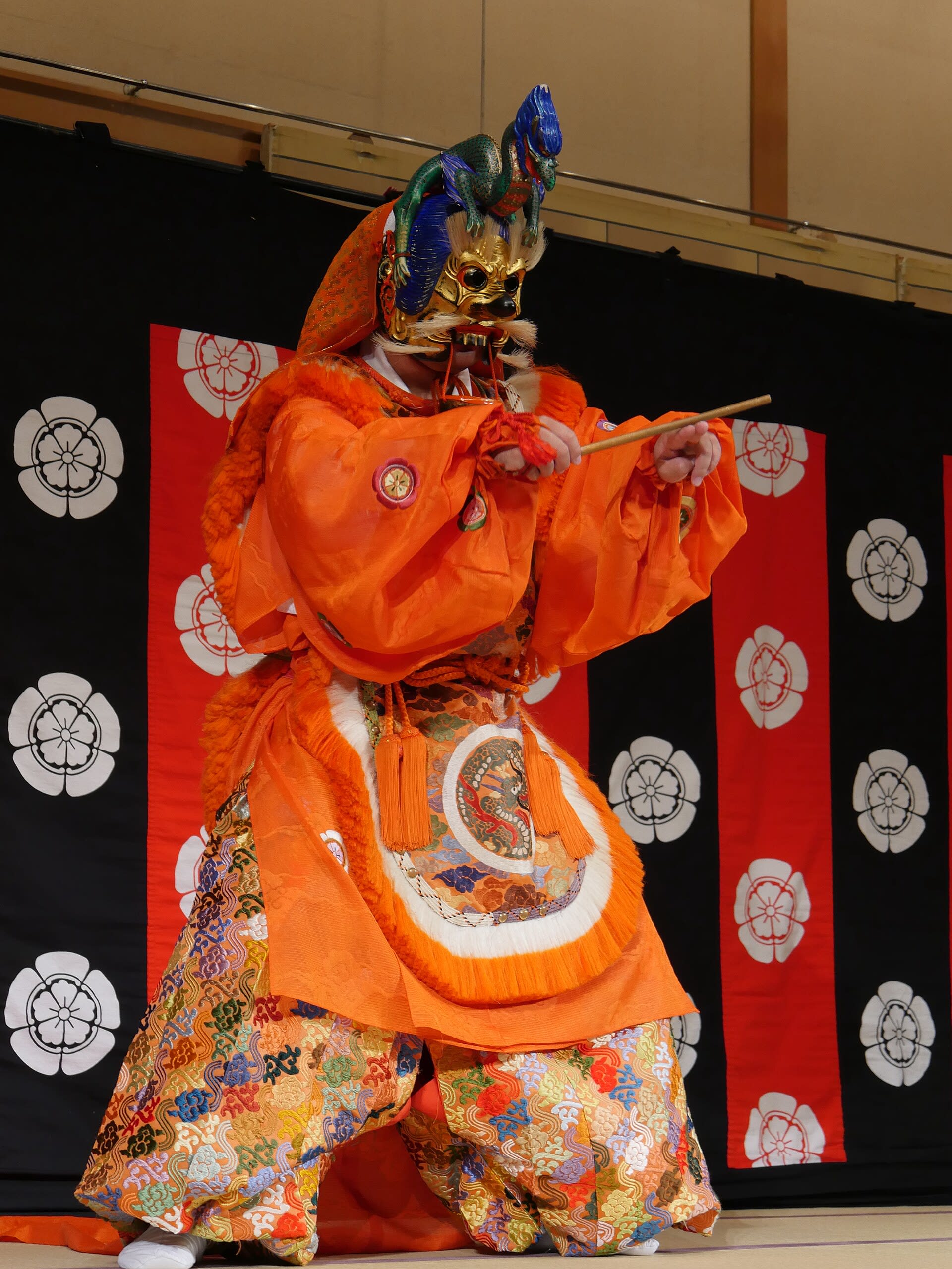 A traditional performing arts show at Kyoto Gion Corner