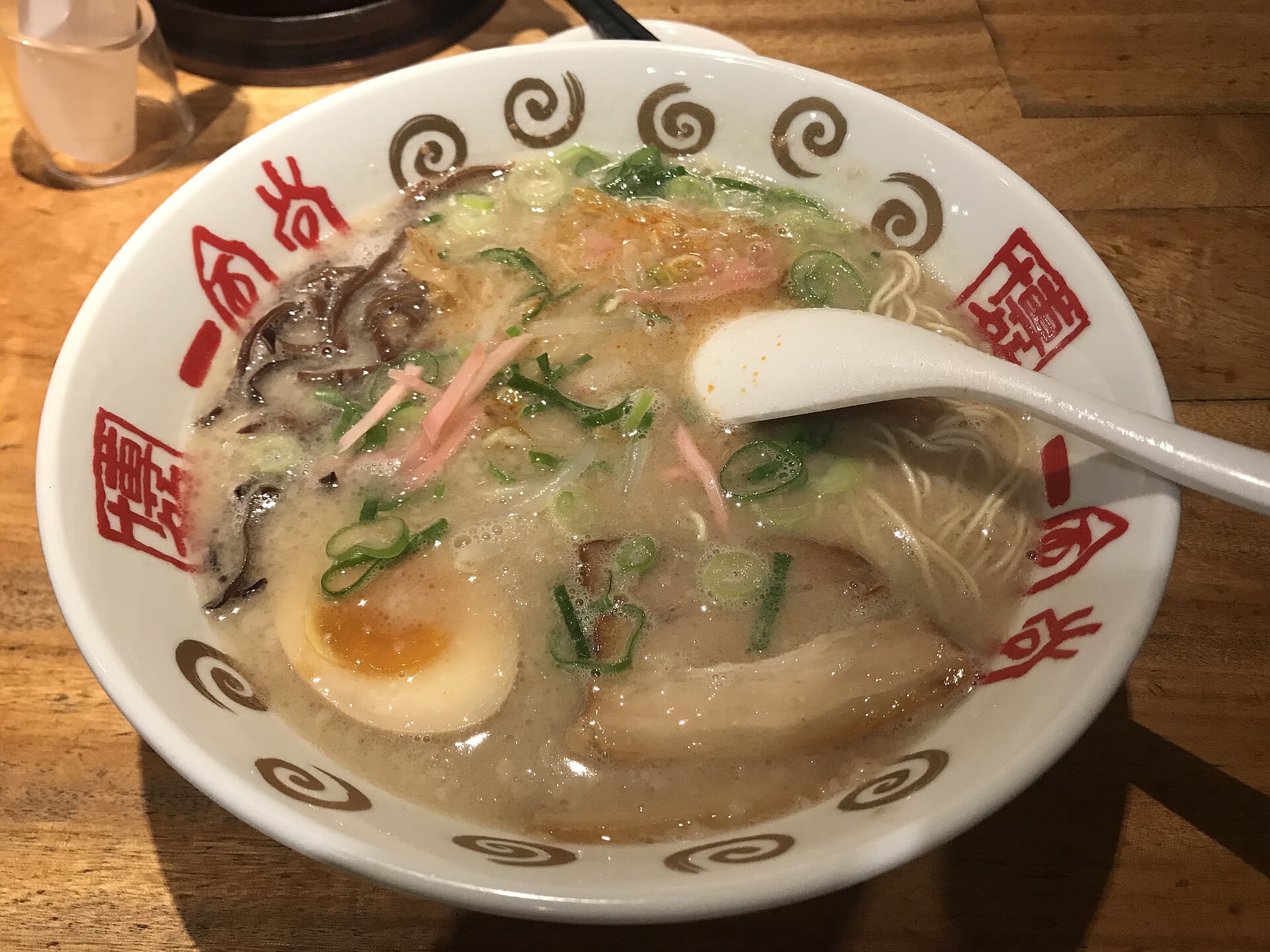 Ippudo's signature tonkotsu ramen