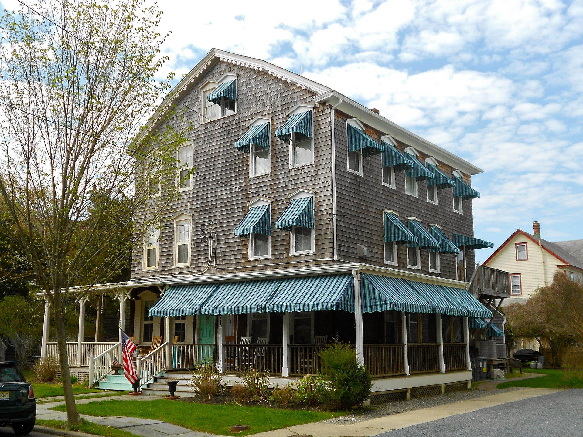 Victorian house at 210 Windsor Avenue in the Cape May Historic District