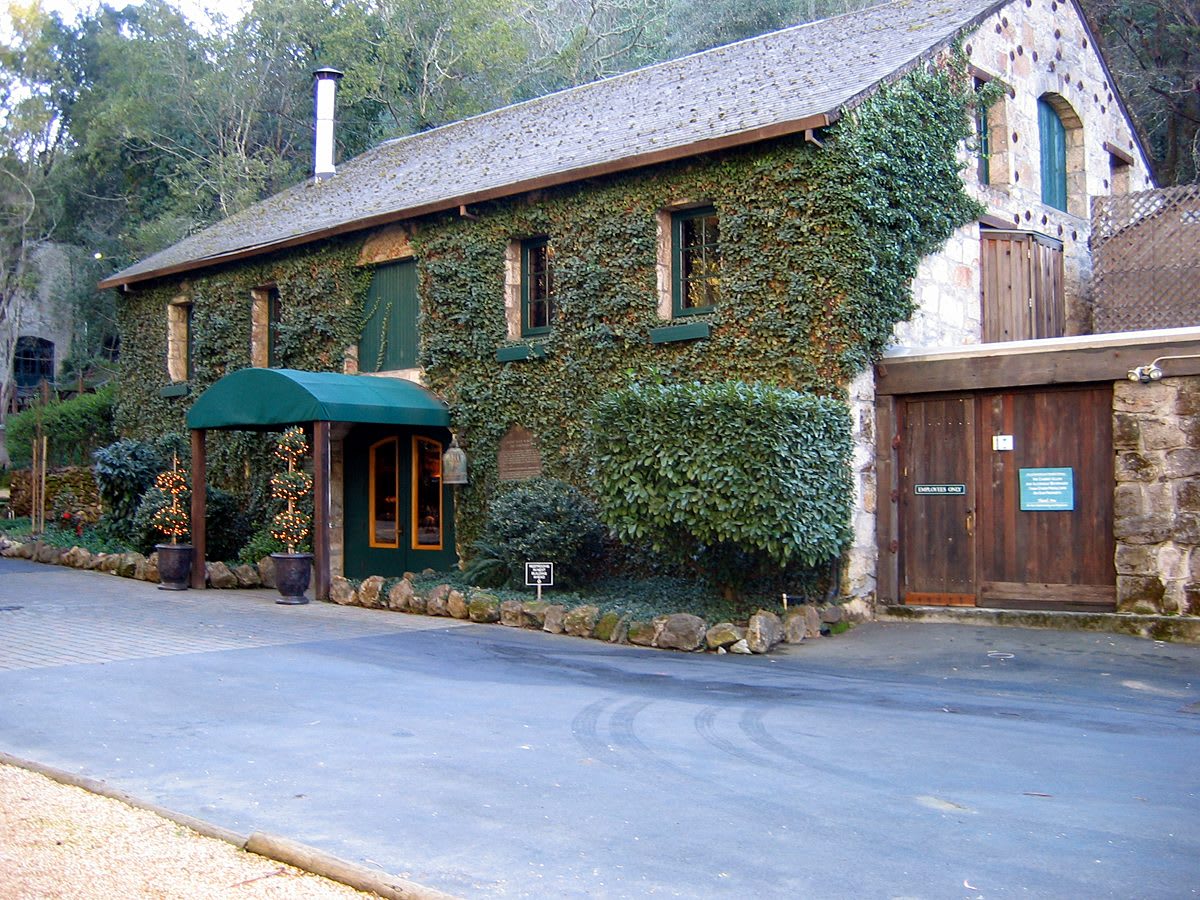 Buena Vista Winery, the historic ivy-covered winery building near Sonoma