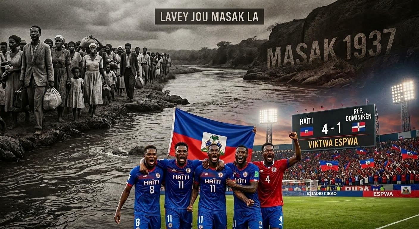 Victoire sur le terrain, écho de l'histoire : Quand le football haïtien réécrit le symbole du 1er octobre