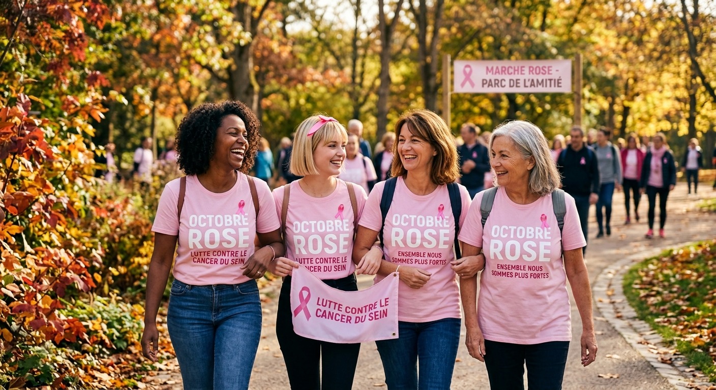 Octobre Rose : Quand l’espoir, la science et la solidarité s’unissent contre le cancer du sein