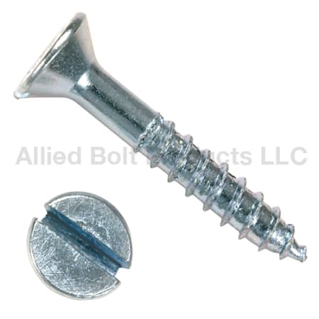 Slotted Flat Head Wood Screw