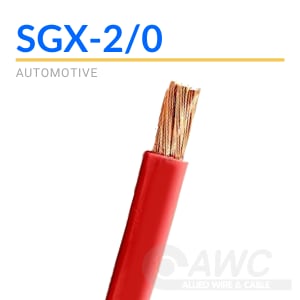 MTW 6 AWG GAUGE RED 19 STRANDED COPPER SGT PRIMARY WIRE 25' FT