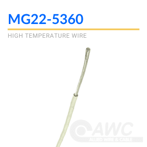 TEMPCO, 16 AWG Wire Size, Natural, High Temp Lead Wire - 2KE37