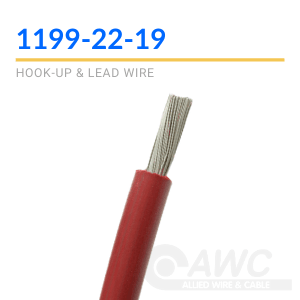 1199-22-19 22 AWG PTFE Hook Up Wire