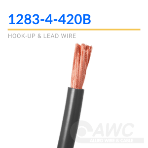 1283-4-420B MTW/TEW Hook Up Wire