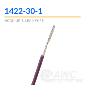 UL1199 PTFE Hook-Up Wire - 28AWG Solid Conductor - Violet, Hook-Up & Lead  Wire Distributor