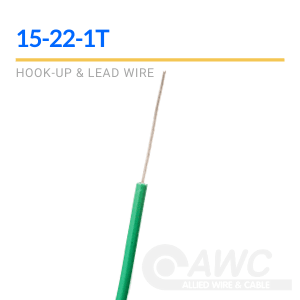 22 AWG Stranded Hook-Up Wire, UL1015, Blue PVC Insulation, 600V, 2430 ft  Spool - Remington Industries