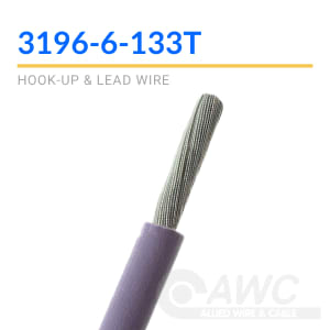3196-6-133T 6 AWG UL3196 Hook Up Wire