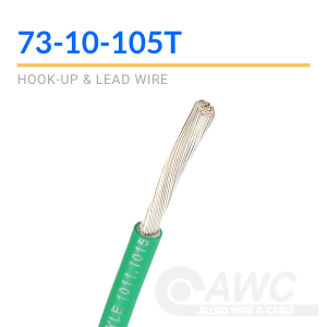 18 AWG, UL 3173 Lead Wire, 16 Strand, 125C, 600V, Tinned copper