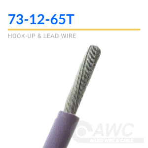 14 AWG Stranded Hook Up Wire, Orange, 1000 ft, 0.138 Dia, UL3173