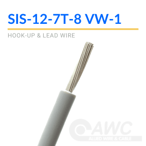 SIS-12-7T-8 VW-1 12 AWG SIS Cable