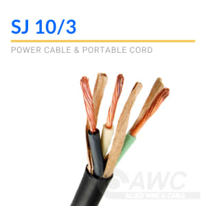 10/3 SO Cord  Allied Wire & Cable