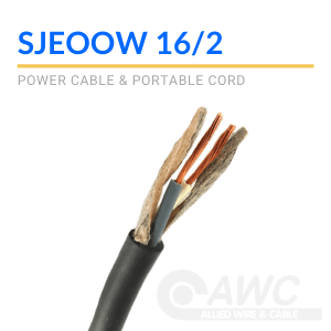 Premium SJEOOW 14 gauge 3-conductor wire, oil/water resistant, rubber - The  Electric Brewery