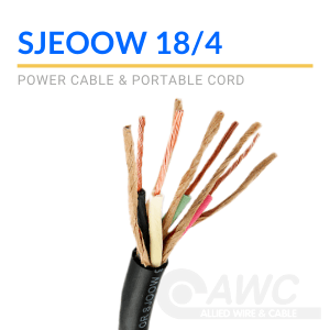 Premium SJEOOW 14 gauge 3-conductor wire, oil/water resistant, rubber - The  Electric Brewery