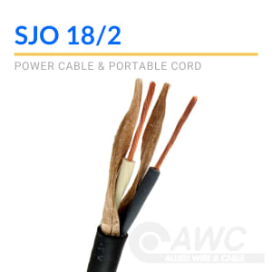 Cable Eléctrico 18 Awg Sjo 2 Hilos 125v, Rojo