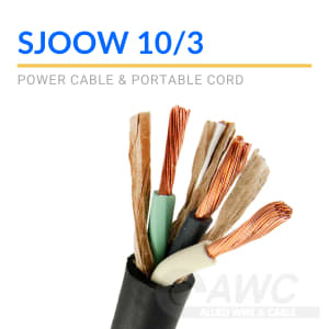 SJT 10/3 Wire  Allied Wire & Cable