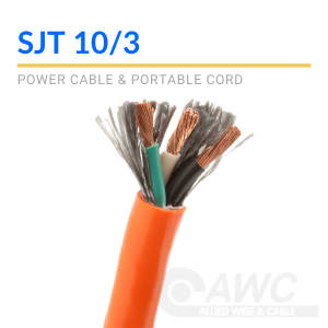 SJT 10/3 Wire  Allied Wire & Cable