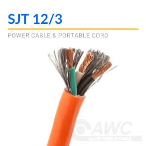 American Standard 100FT 12/3 Heavy Duty Sjt Sjtw Electric, 42% OFF