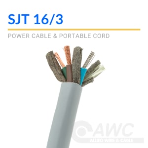 SJT 10/3 Wire  Allied Wire & Cable