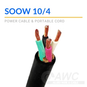 SOOW 10/4 Portable Service Cord | Allied Wire & Cable