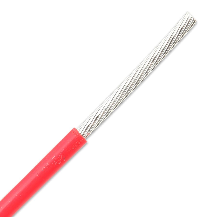 NEMA HP-3 Type EE UL1180 Wire - 14 AWG 19 Strand - Red, Mil-Spec Lead Wire