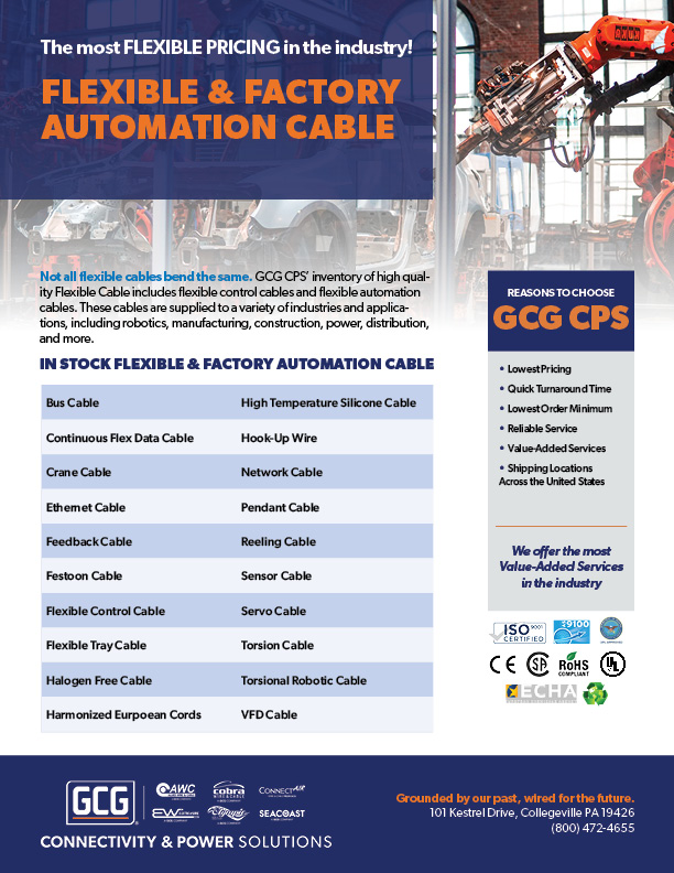 Automation Cable from Allied Wire & Cable