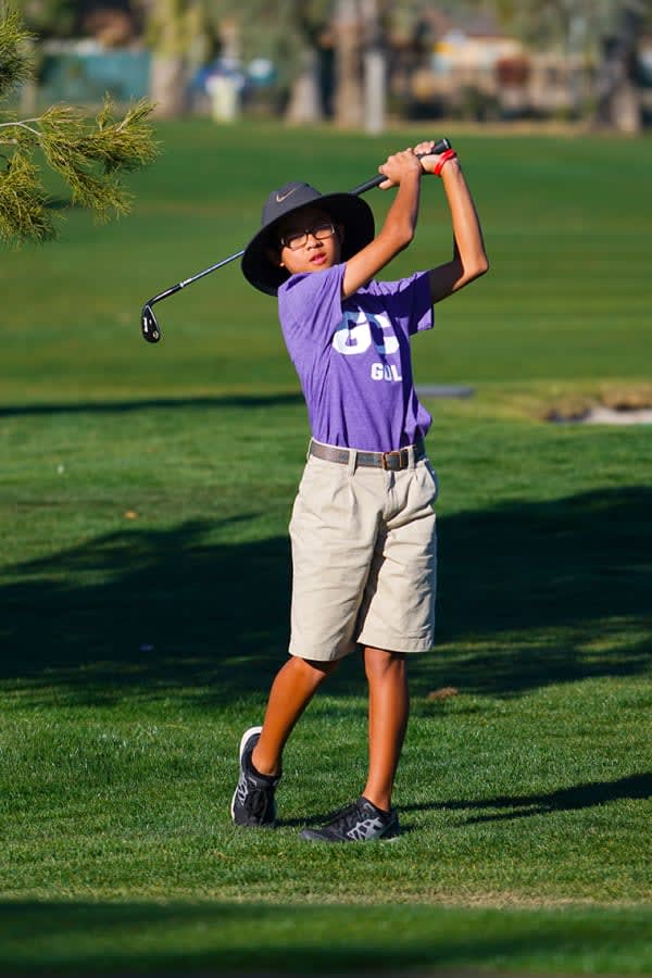 junior GCU golfer