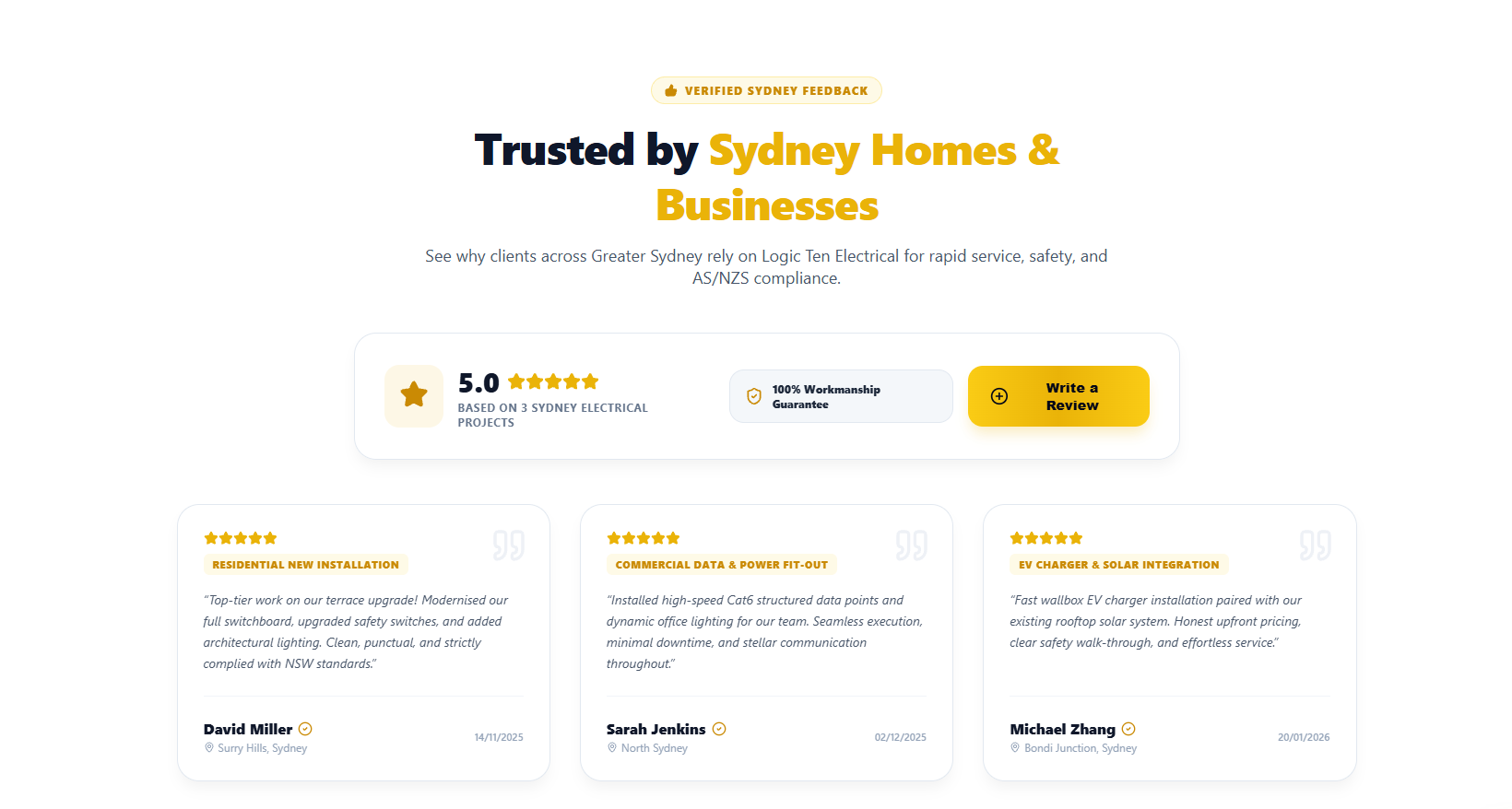 LogicTen Electrical Website & Brand Showcase preview 2