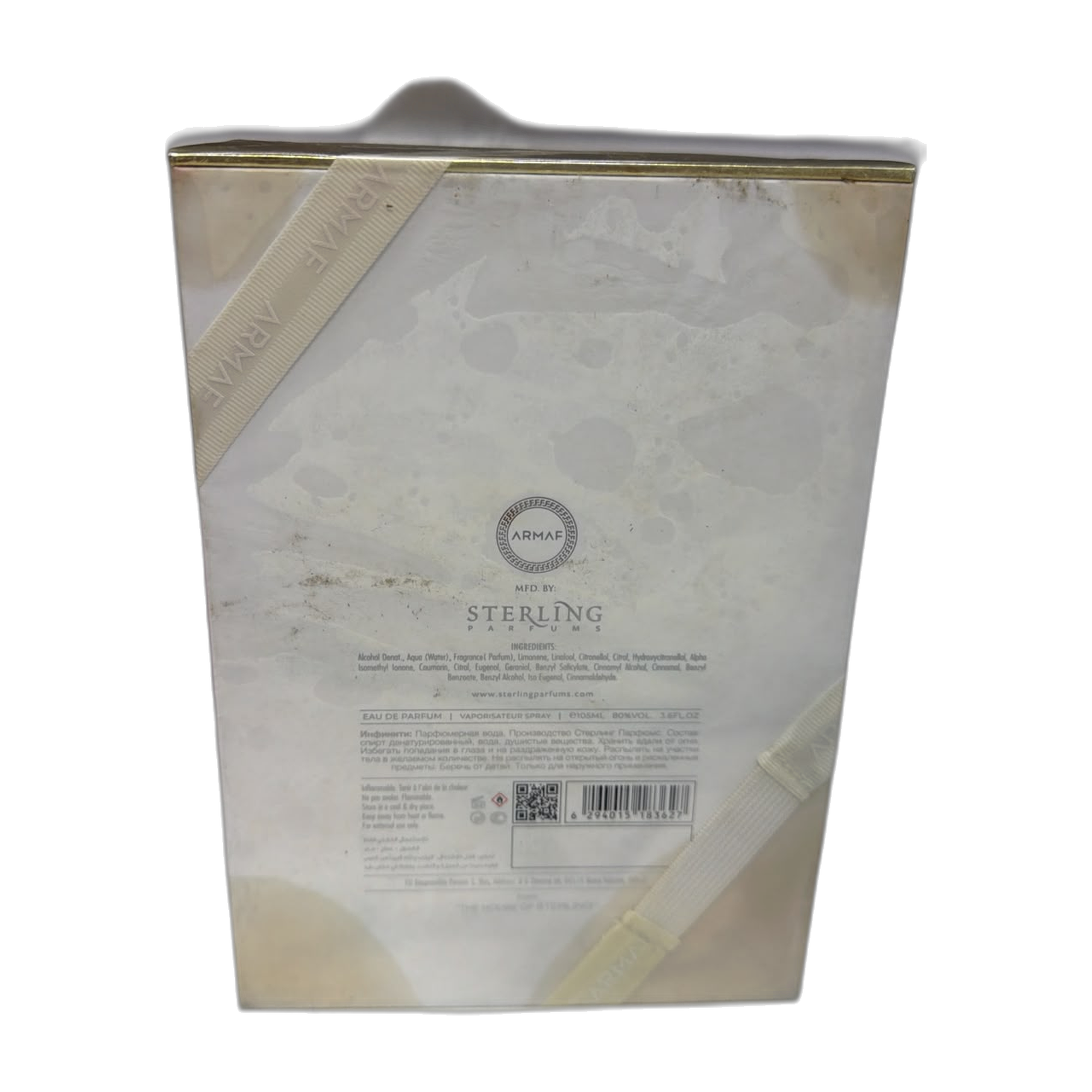 OUTLET 	ARMAF INFINITY GOLD 100ML - miniatura 4