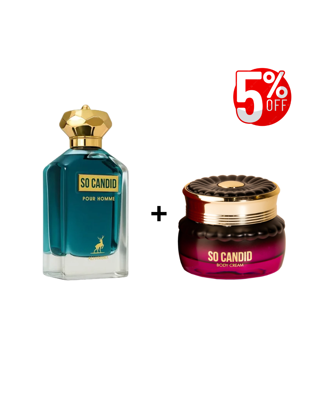 Combo So Candid + body cream