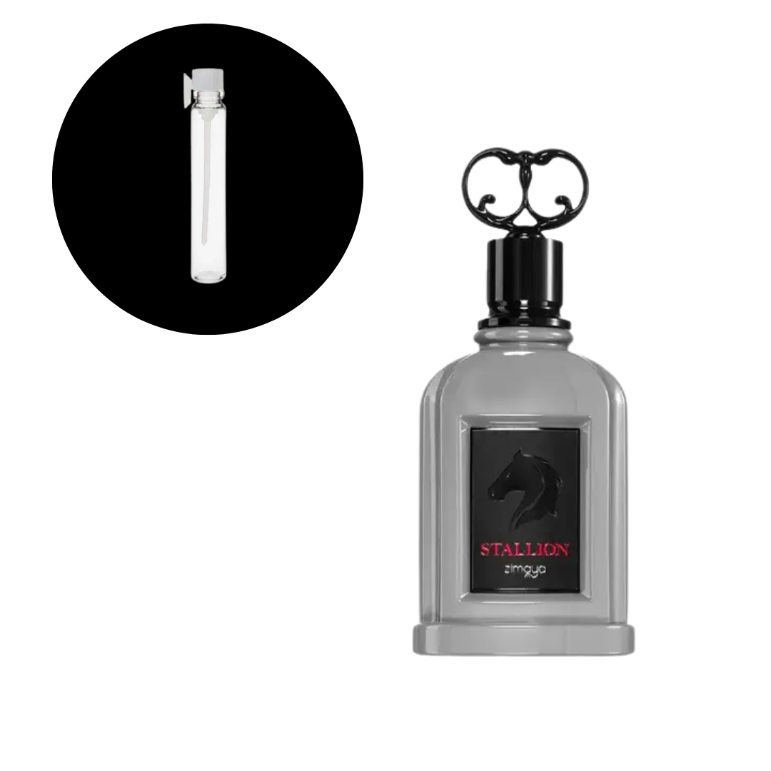 AMOSTRA ZIMAYA STALLION MEN EDP 1ML - imagem 1