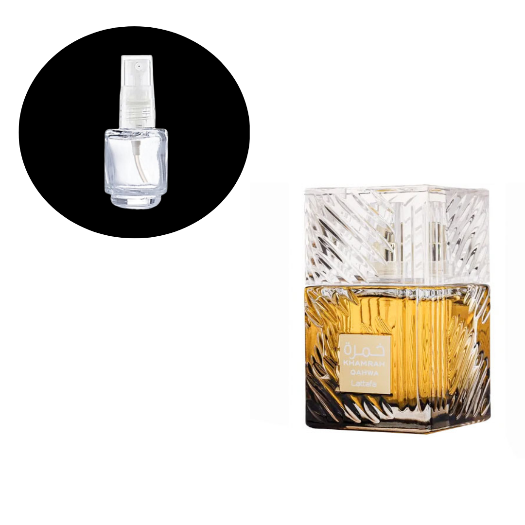 DECANTE LATTAFA KHAMRAH QAHWA 5ML - imagem 1