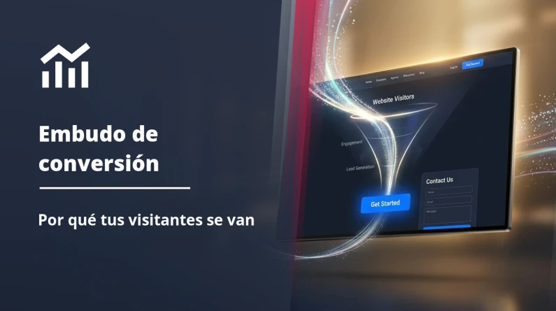 Embudo de conversión: por qué tus visitantes no te contactan