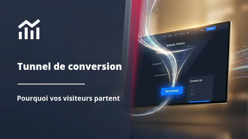 Tunnel de conversion : pourquoi vos visiteurs ne vous contactent pas
