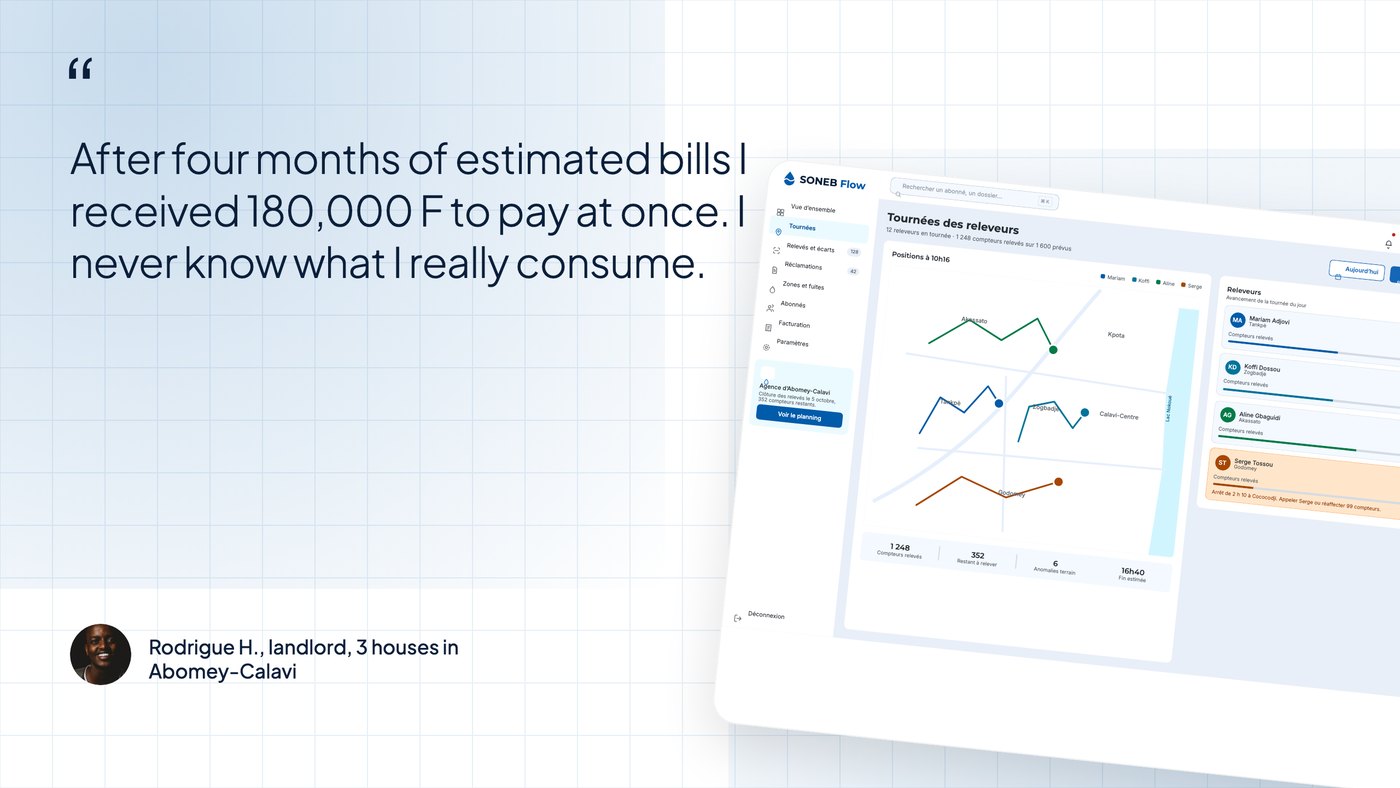 SONEB Flow: customer app for a water utility, dribbble 03
