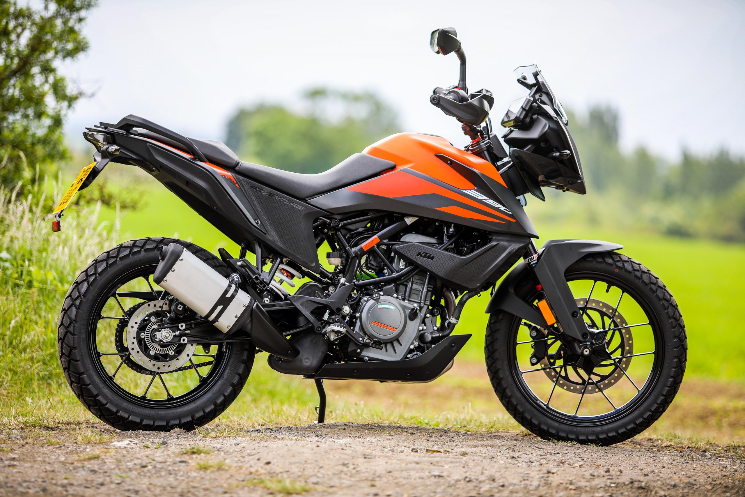 The KTM 390 Adventure is 