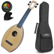 Magic Fluke Co. Flea M30 Ukulele Natural w/ Gig Bag and Tuner | eBay