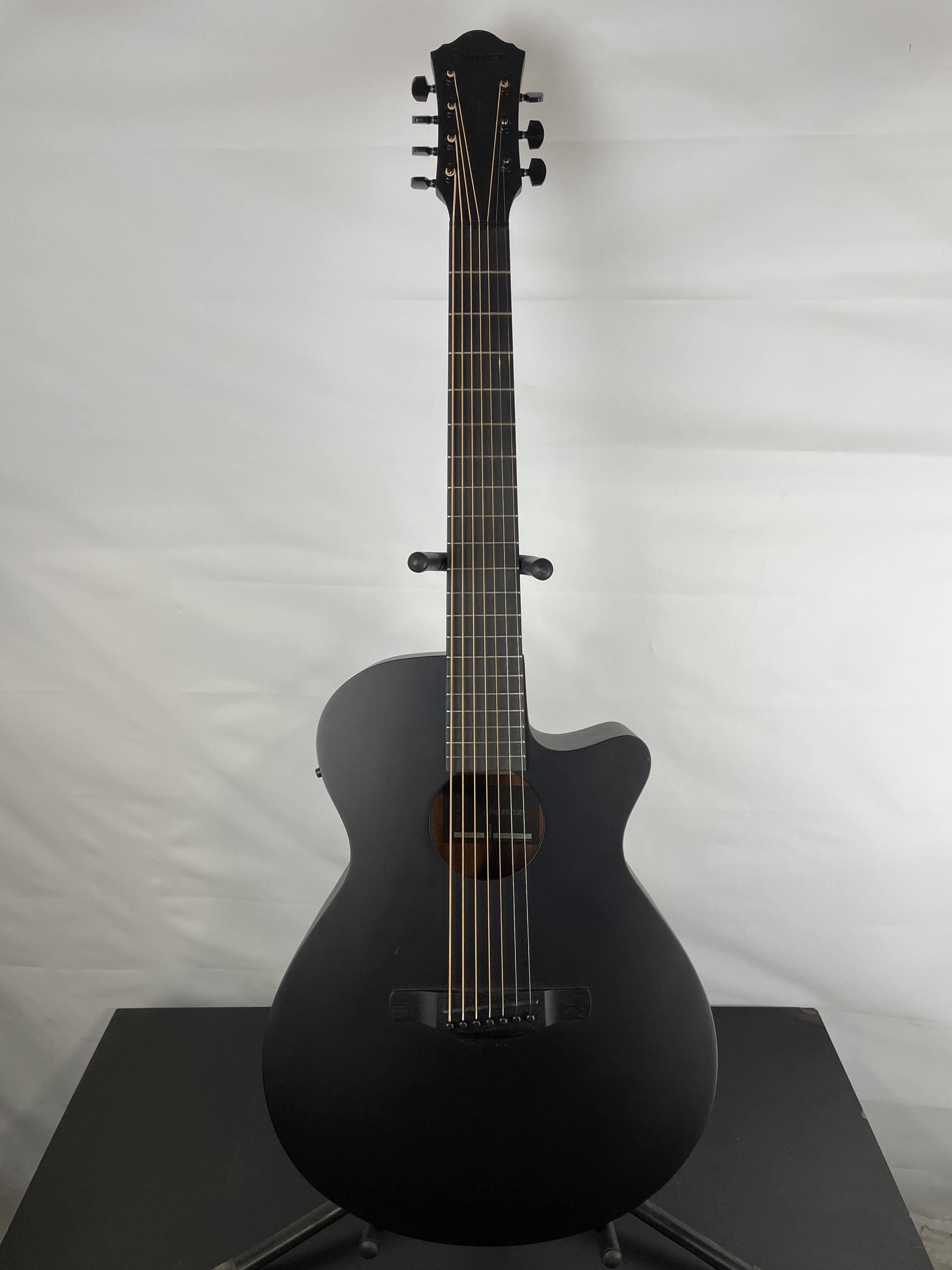 Excellent Ibanez AEG721 Grand Concert 7-String Acoustic-Electric Guitar, Spruce