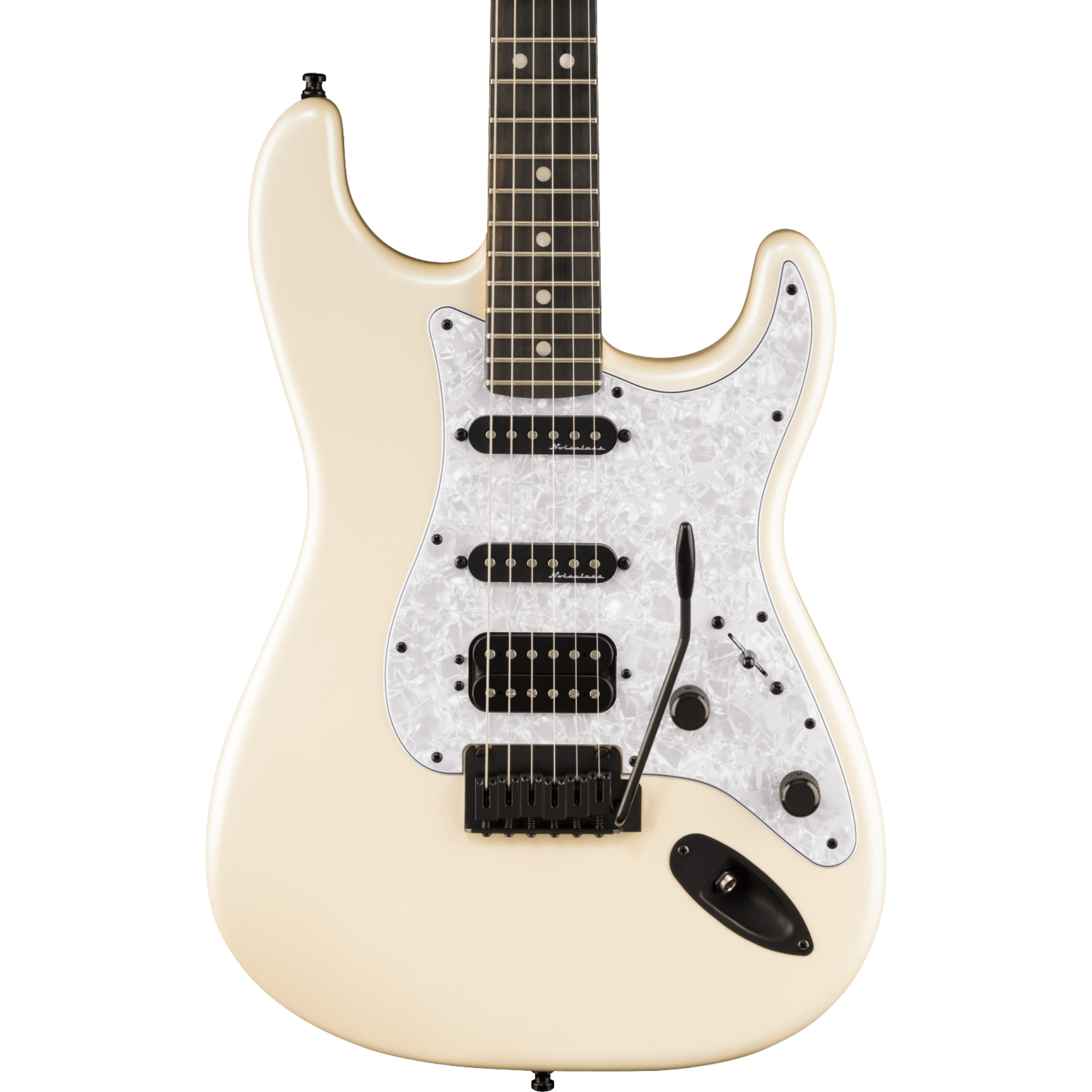 Fender Player Fusion Stratocaster HSS Ltd Edition Electric Guitar, Olympic Pearl